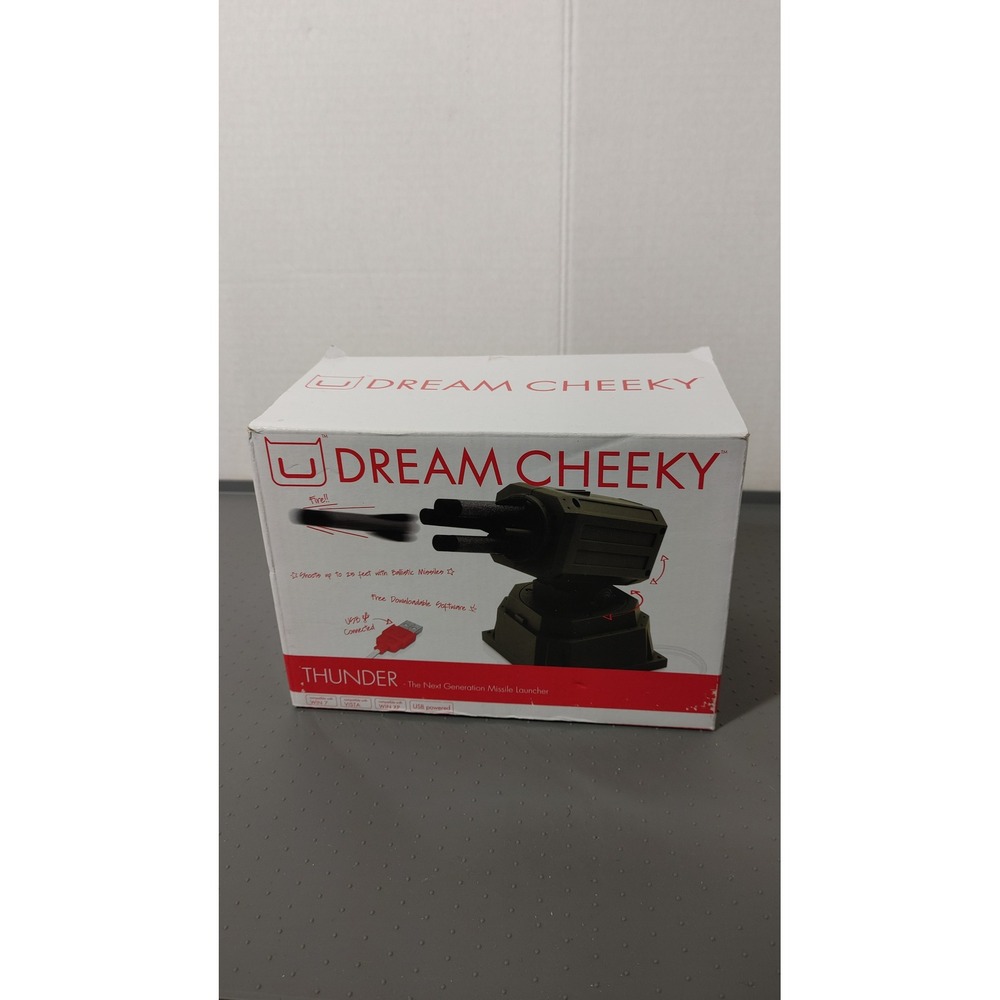 Dream Cheeky Thunder USB Missile Launcher  Green New Desktop